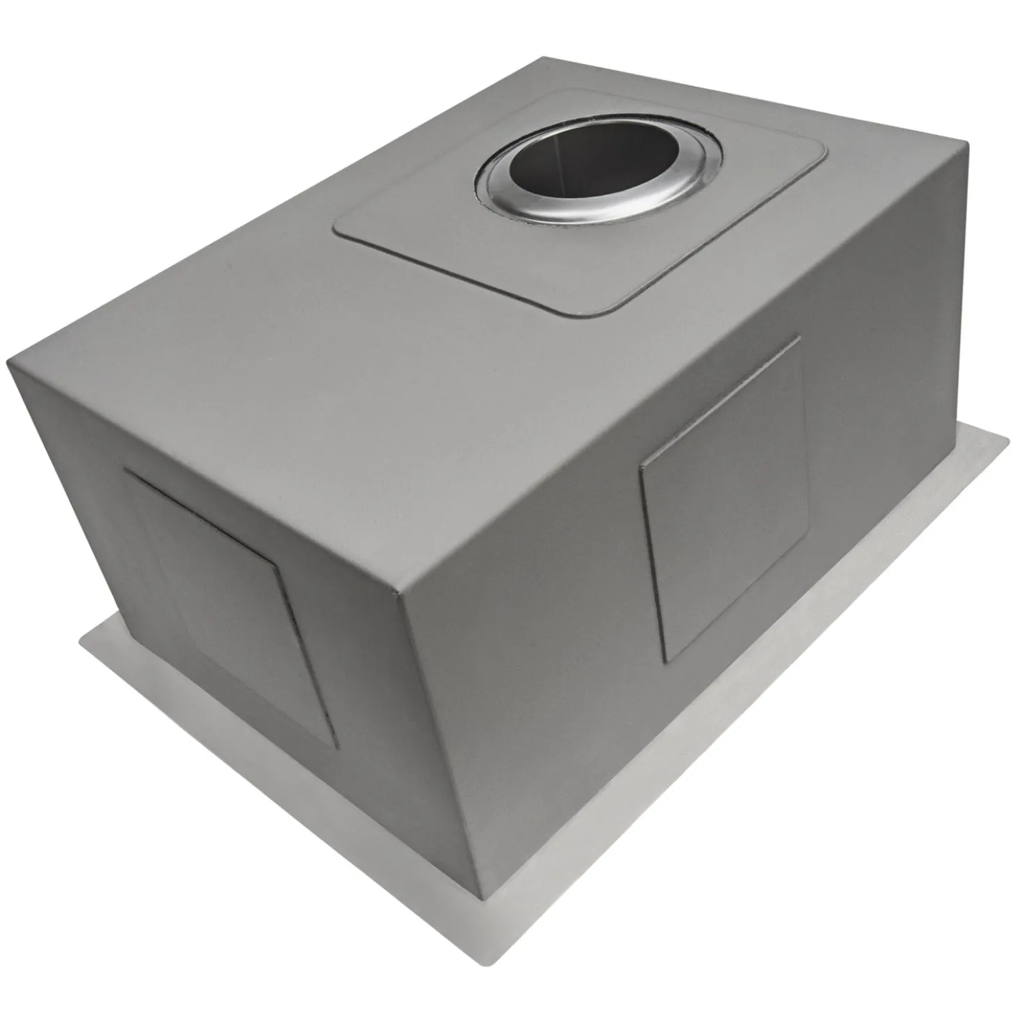 Ruvati 14" Undermount 16 Gauge Zero Radius Stainless Steel Single Bowl Bar Prep Kitchen Sink