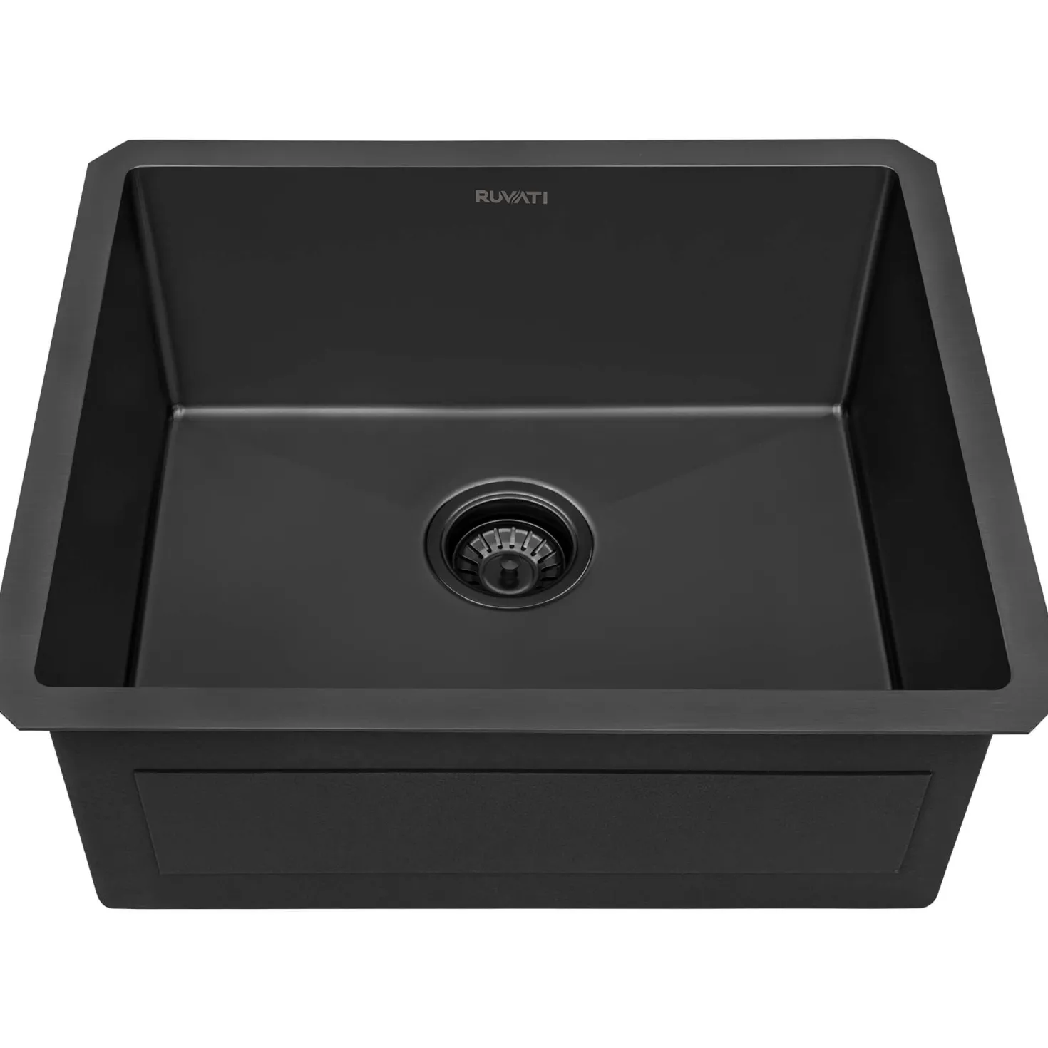 Ruvati 21" Undermount Kitchen Sink in 16 Gauge Gunmetal