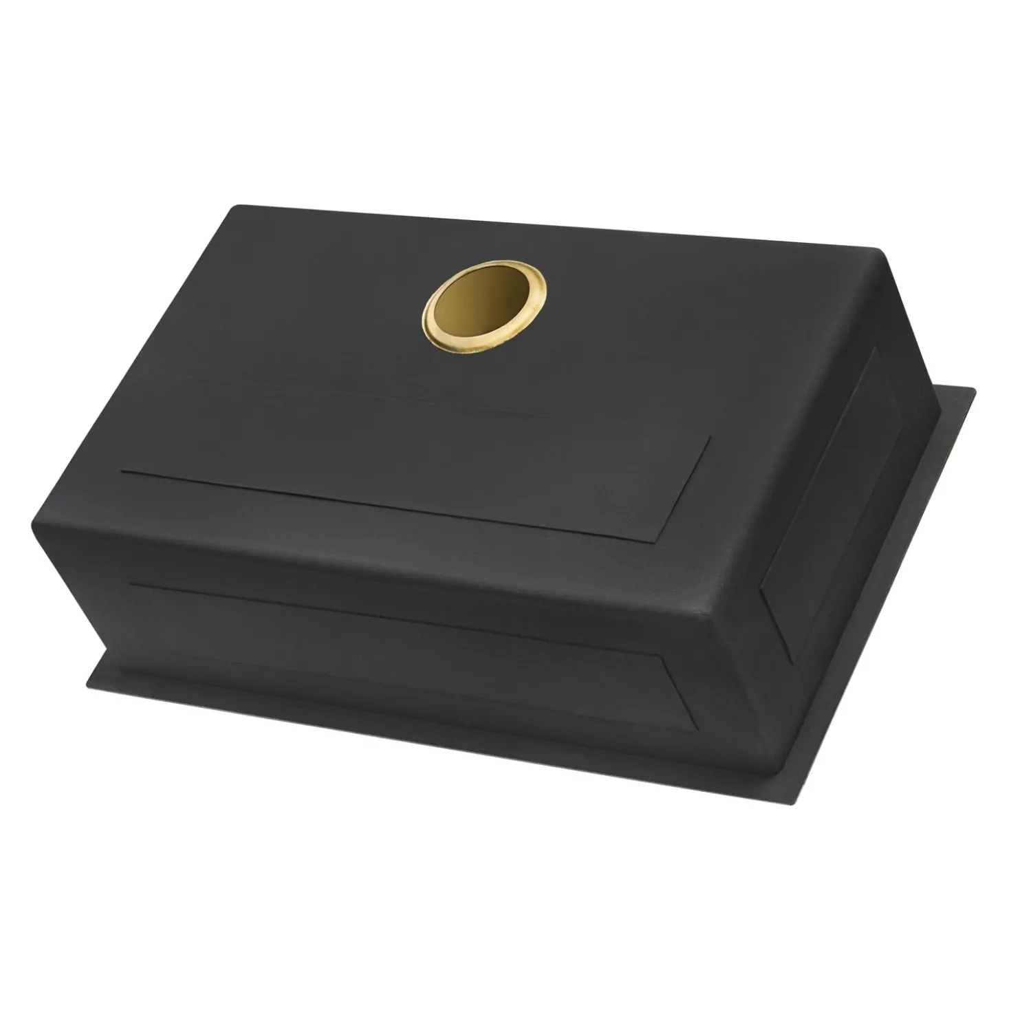 Ruvati 27" Undermount Matte Gold 16 Gauge Stainless Steel Kitchen Sink