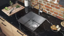 Ruvati 18" Undermount Prep Sink - 16 Gauge Stainless