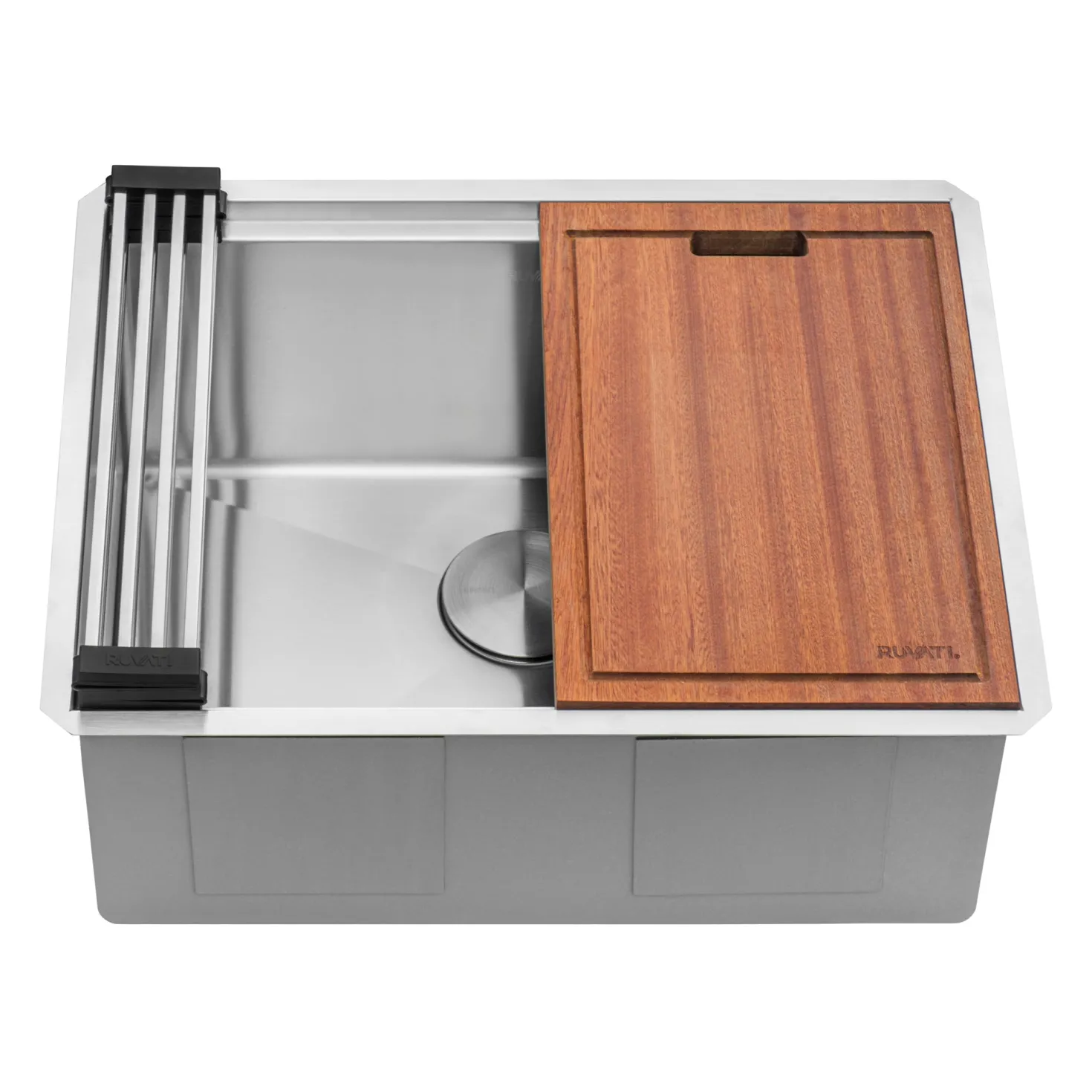 Ruvati 24" Undermount Stainless Workstation Kitchen Sink