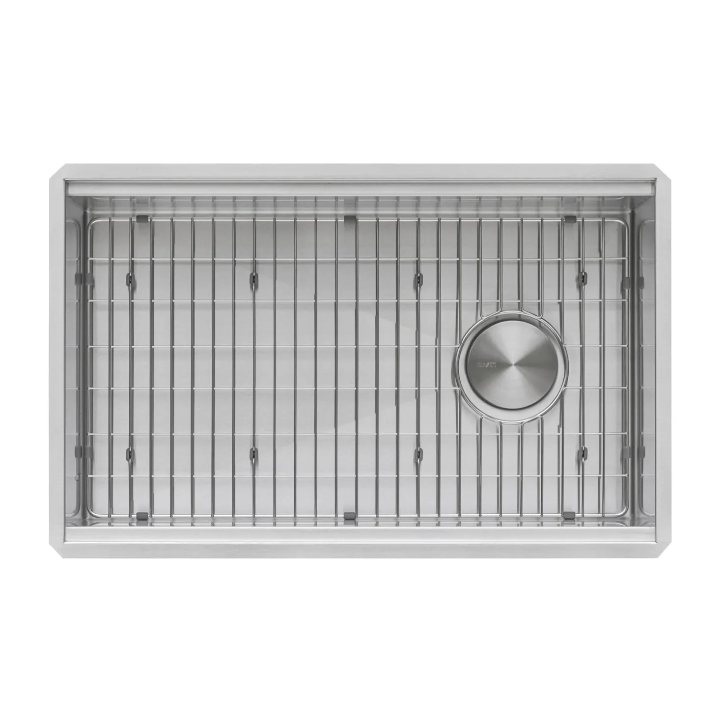 Ruvati 33" Undermount Workstation Offset Drain Kitchen Sink
