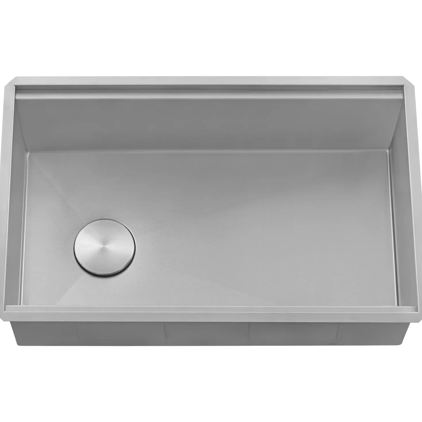 Ruvati 33" Undermount Workstation Offset Drain Kitchen Sink