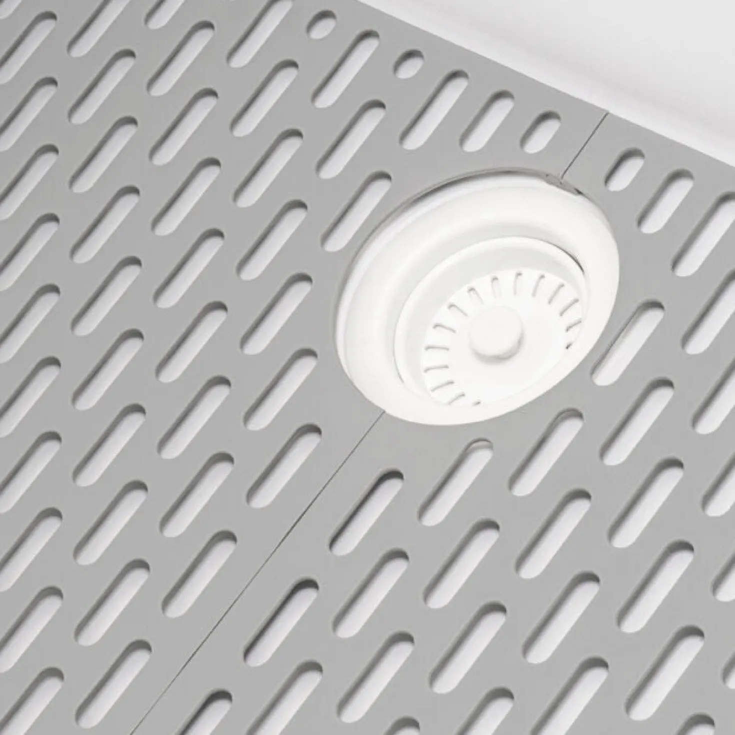 Ruvati 33" White Composite Undermount Workstation Sink