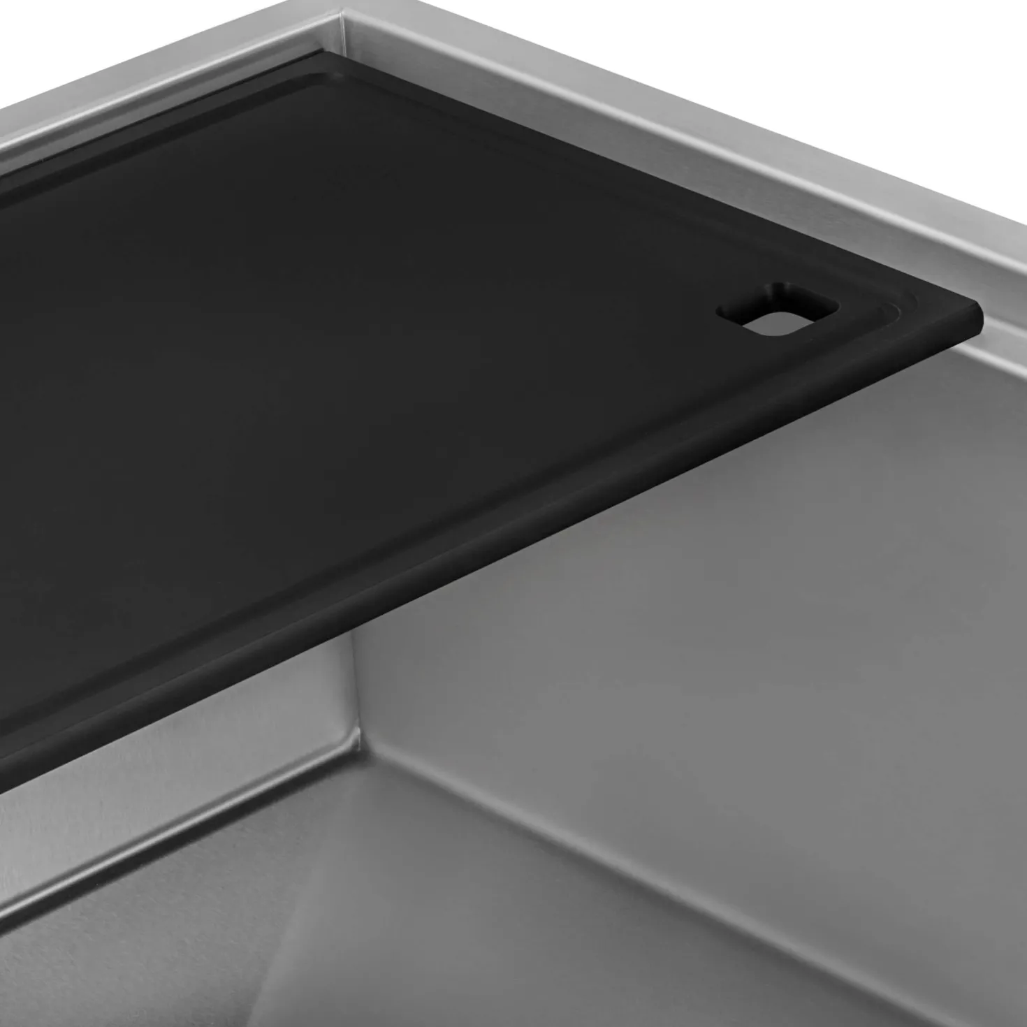 Ruvati 30" Workstation Scratch Resistant Hex Bottom Stainless Steel Kitchen Sink