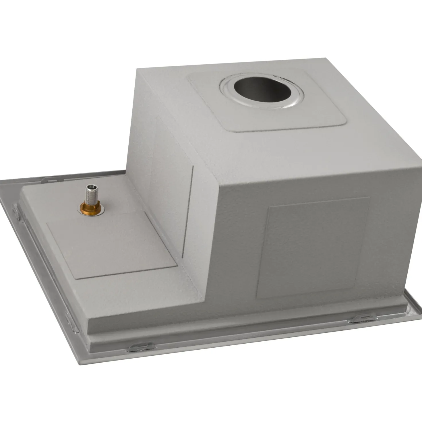 Ruvati 22" x 20" Drop-In Workstation Bar Sink and Glass Rinser