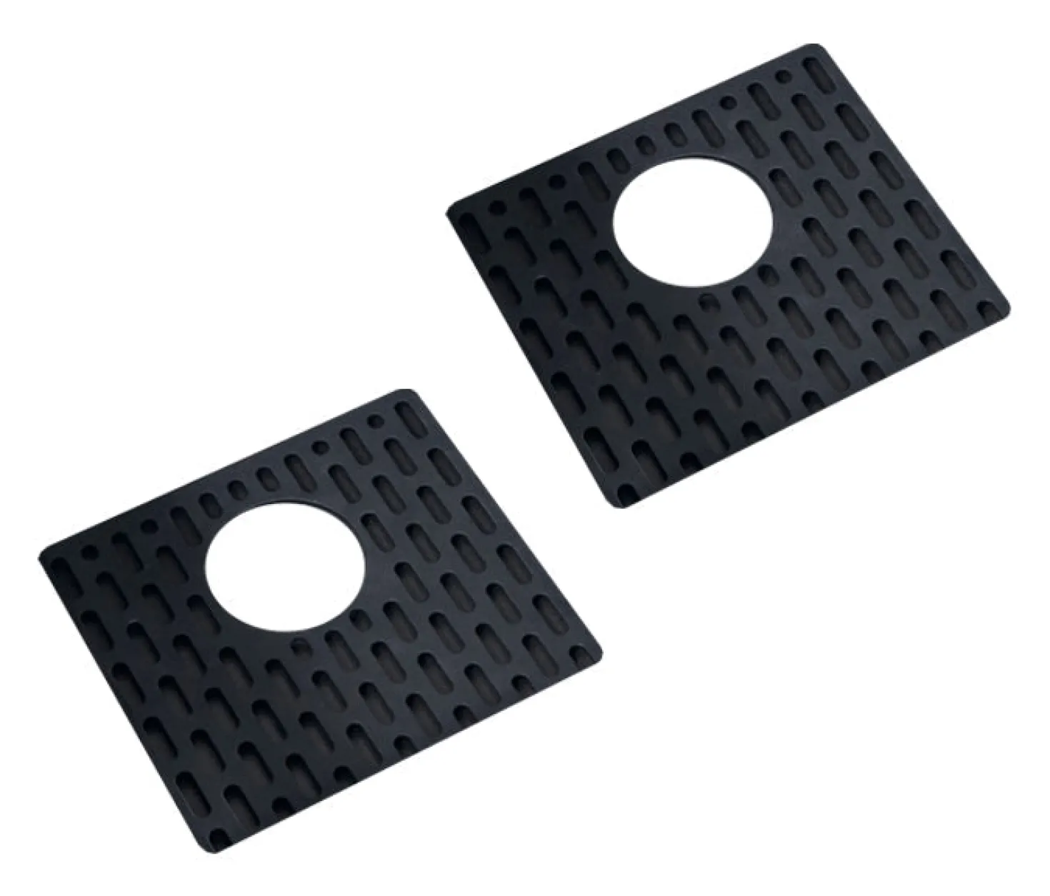 Ruvati 33 x 22" epiGranite Drop-in Topmount Granite Composite Double Bowl Low Divide Kitchen Sink