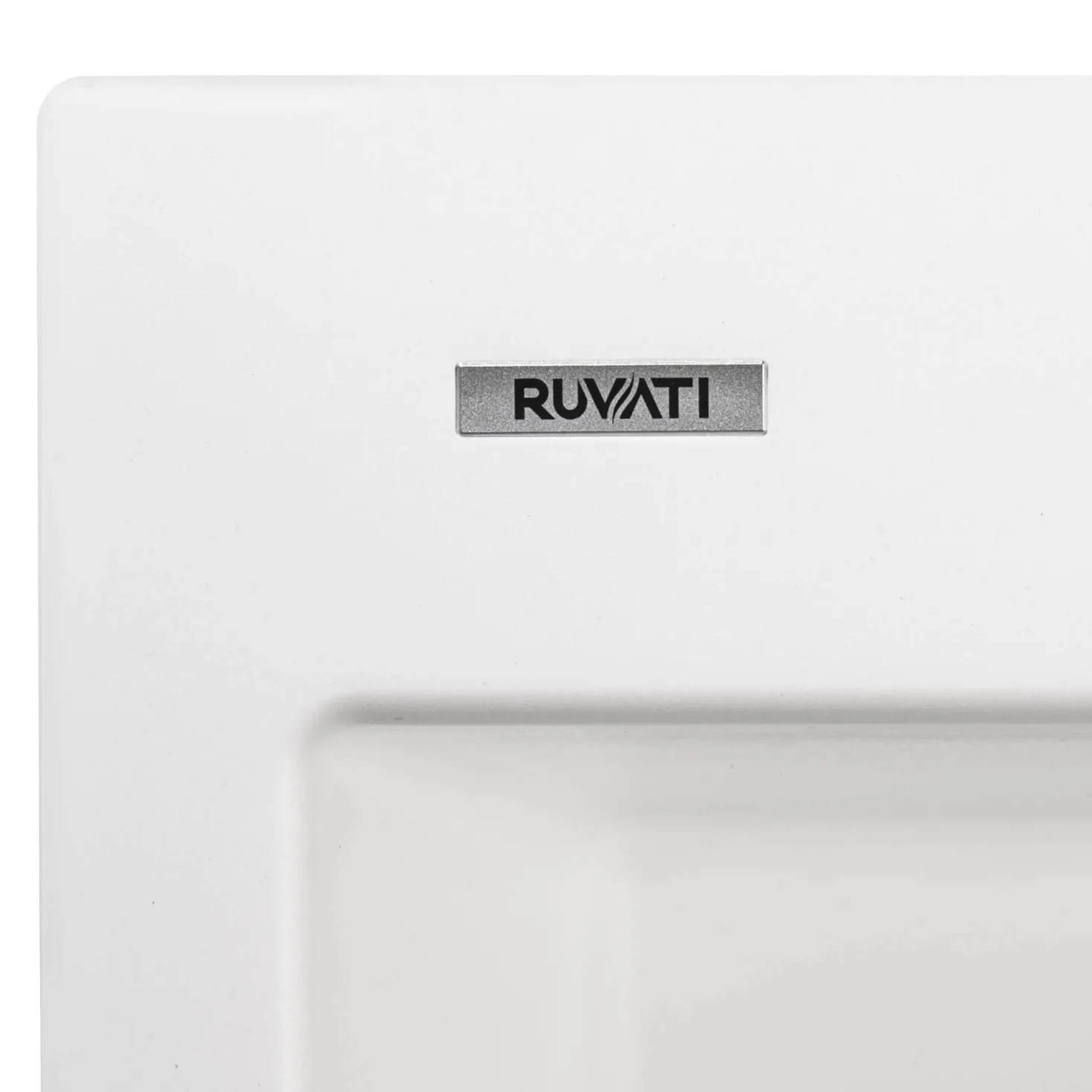 Ruvati 22 x 20" epiGranite Dual-Mount Granite Composite Single Bowl Kitchen Sink
