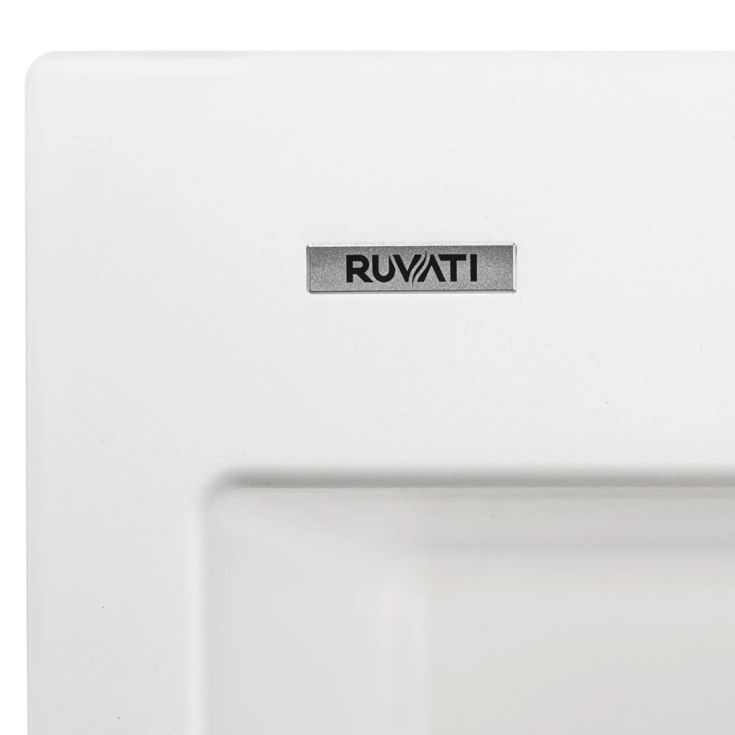 Ruvati 23 x 20" epiGranite Dual-Mount Granite Composite Single Bowl Kitchen Sink