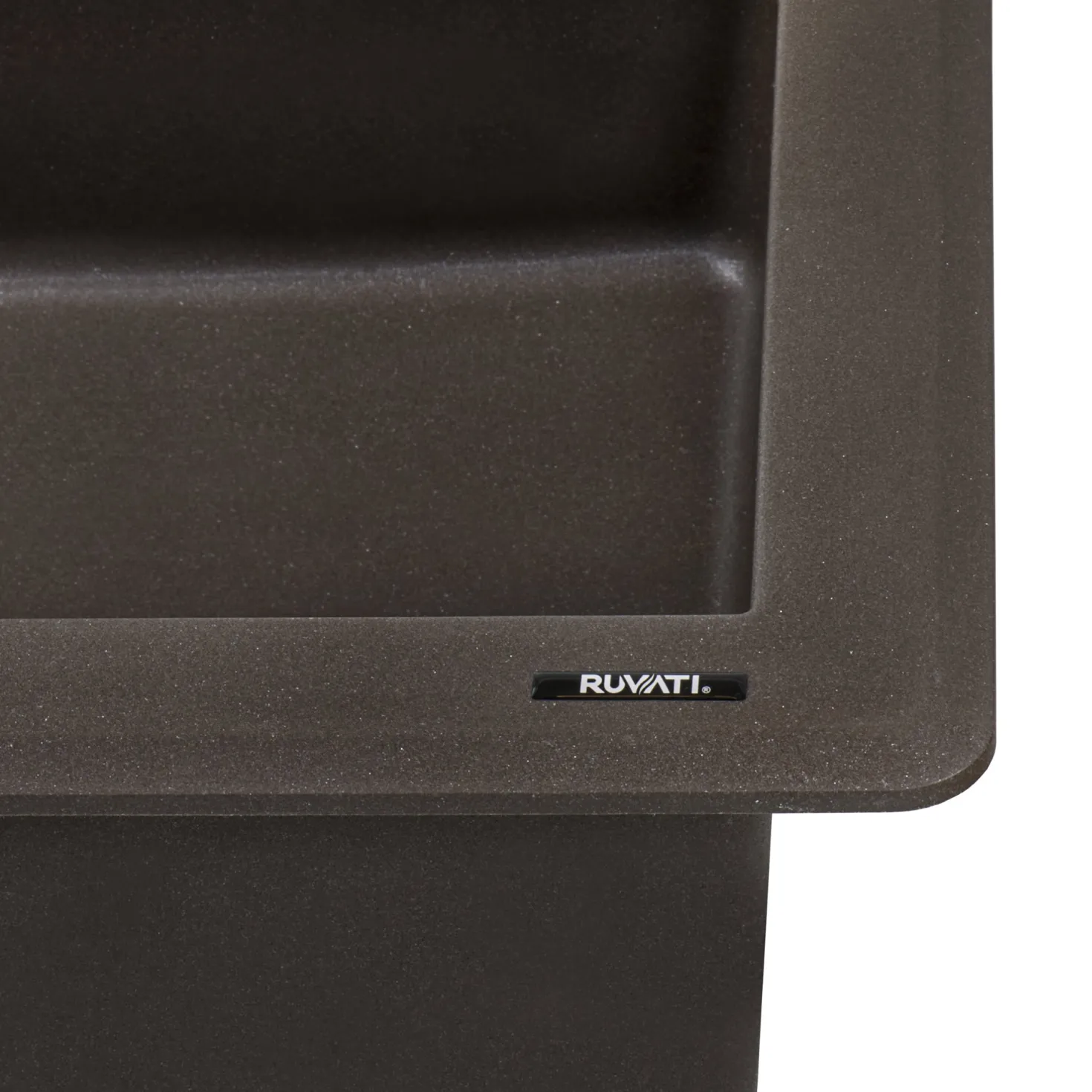 Ruvati 33 x 22" epiGranite Dual-Mount Double Bowl Granite Composite Kitchen Sink