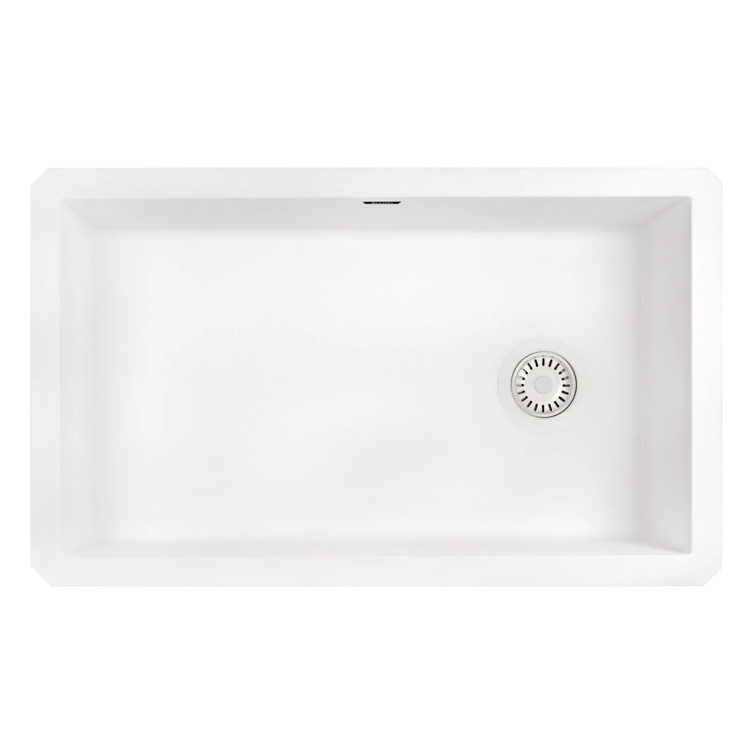 Ruvati 31 x 19" epiGranite Undermount Granite Composite Single Bowl Kitchen Sink