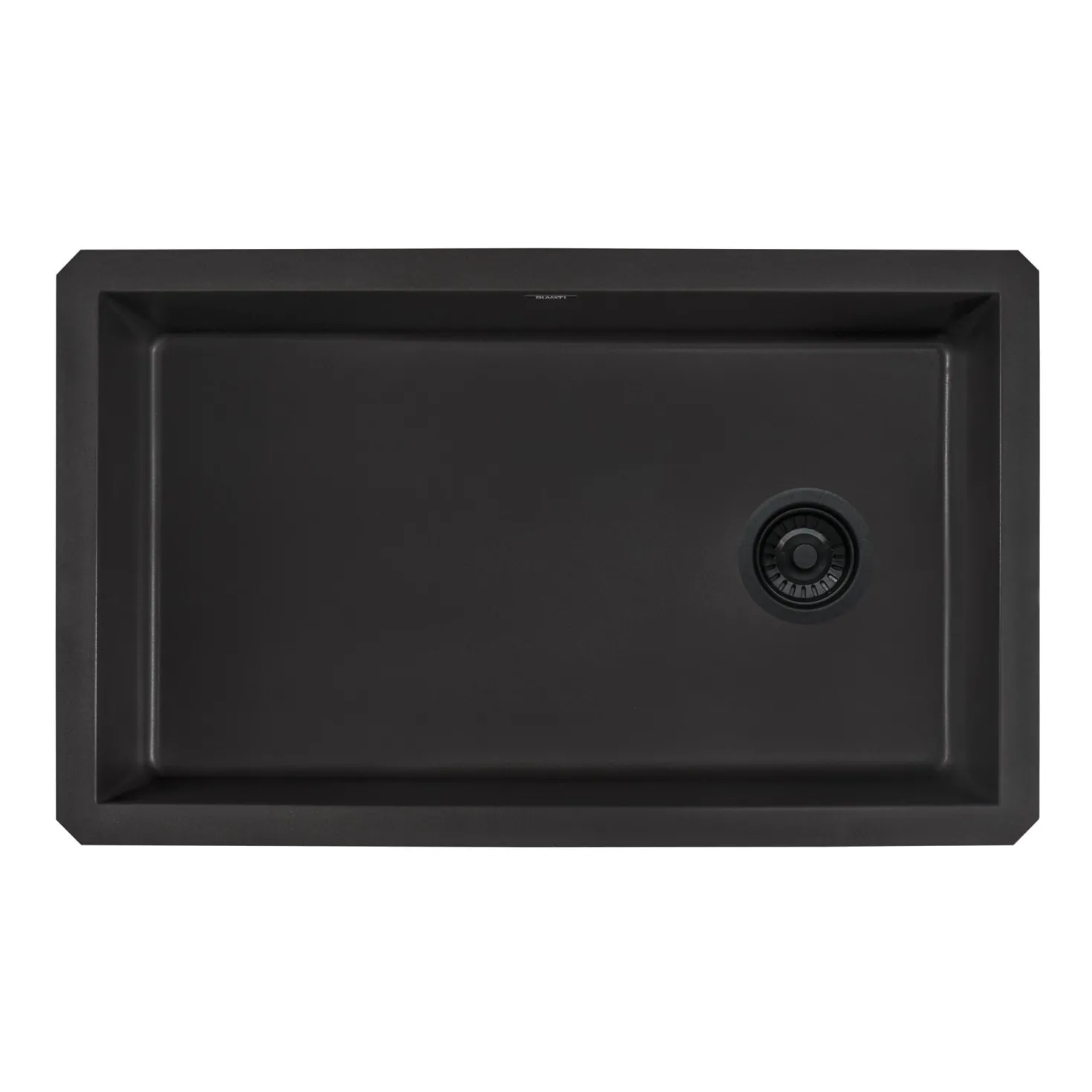 Ruvati 31 x 19" epiGranite Undermount Granite Composite Single Bowl Kitchen Sink