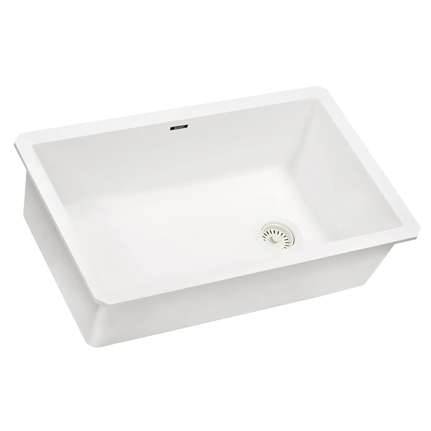 Ruvati 31 x 19" epiGranite Undermount Granite Composite Single Bowl Kitchen Sink