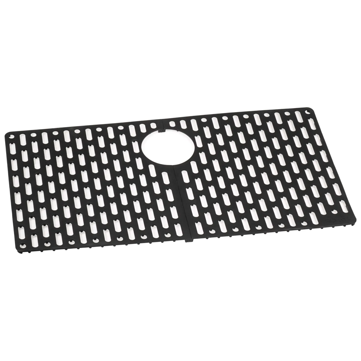Ruvati 33" x 19" Granite Composite Undermount Single Bowl Kitchen Sink - Midnight Black