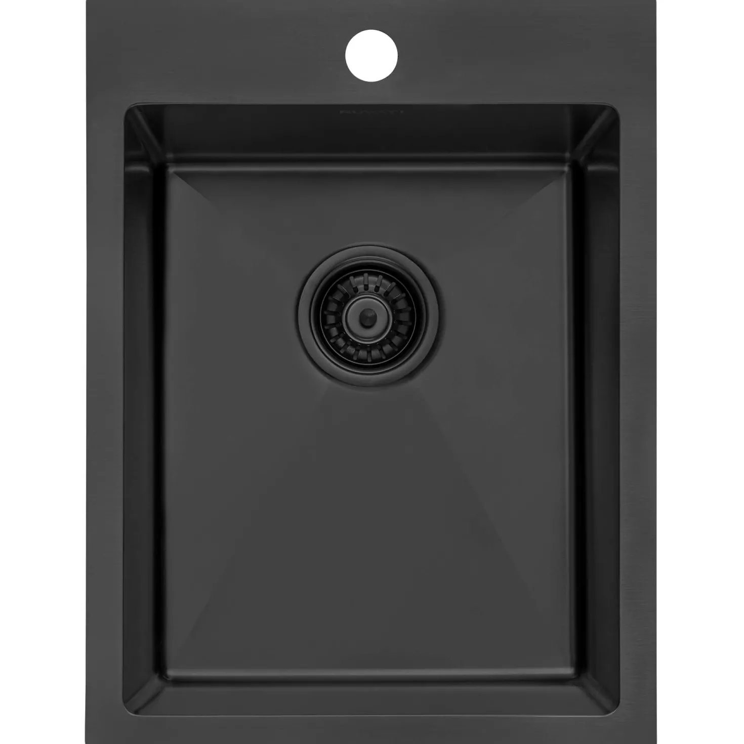 Ruvati 15" x 20" Gunmetal Topmount Bar Prep Sink