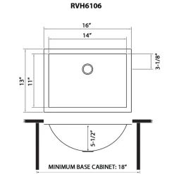 Ruvati 16 x 13