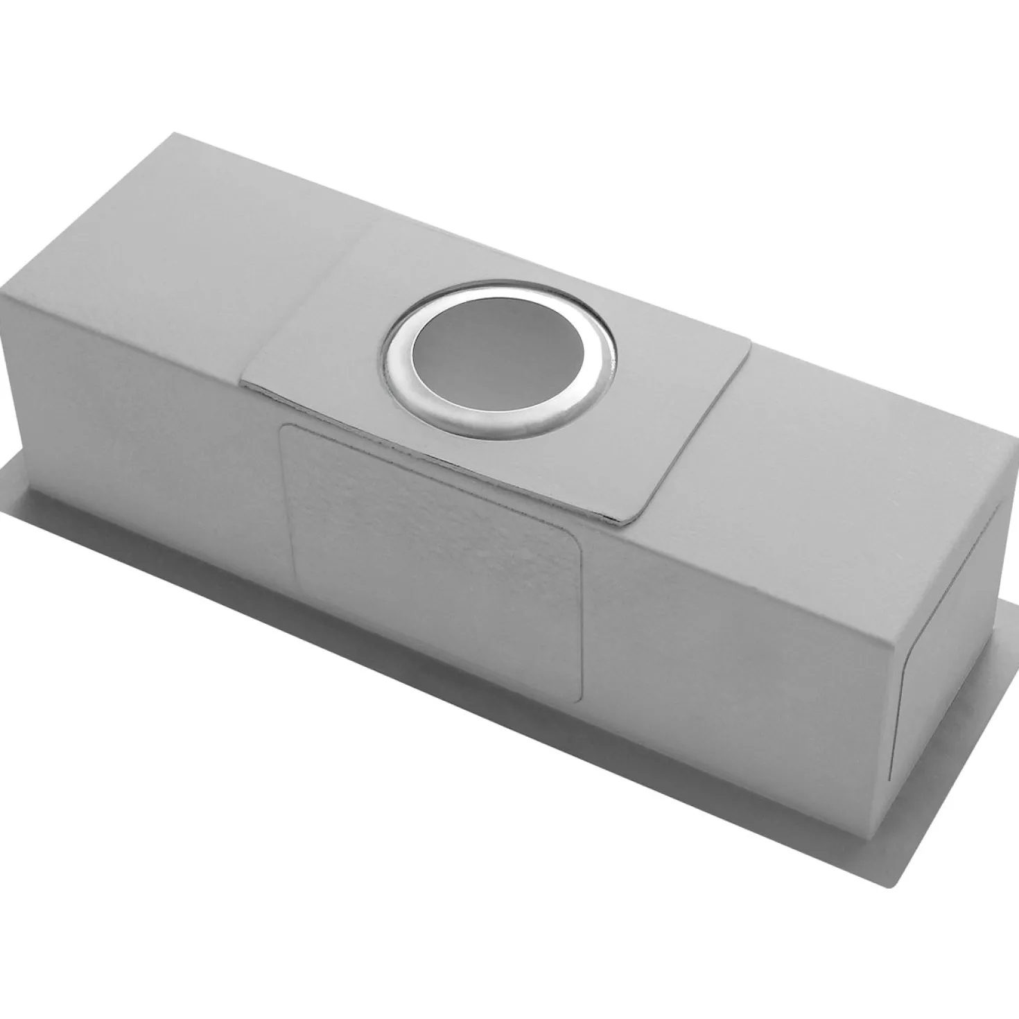 Ruvati 23" x 8" Narrow Trough Undermount 16 Gauge Stainless Steel Single Bowl Bar Prep Sink