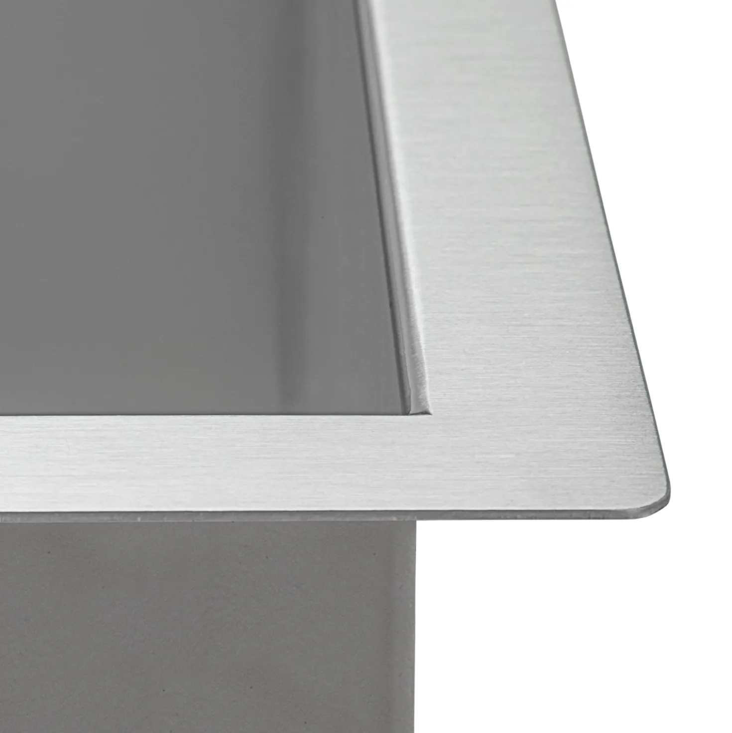 Ruvati 23" x 8" Narrow Trough Undermount 16 Gauge Stainless Steel Single Bowl Bar Prep Sink