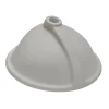 Ruvati 15" x 12" Oval Undermount Bathroom Sink in White