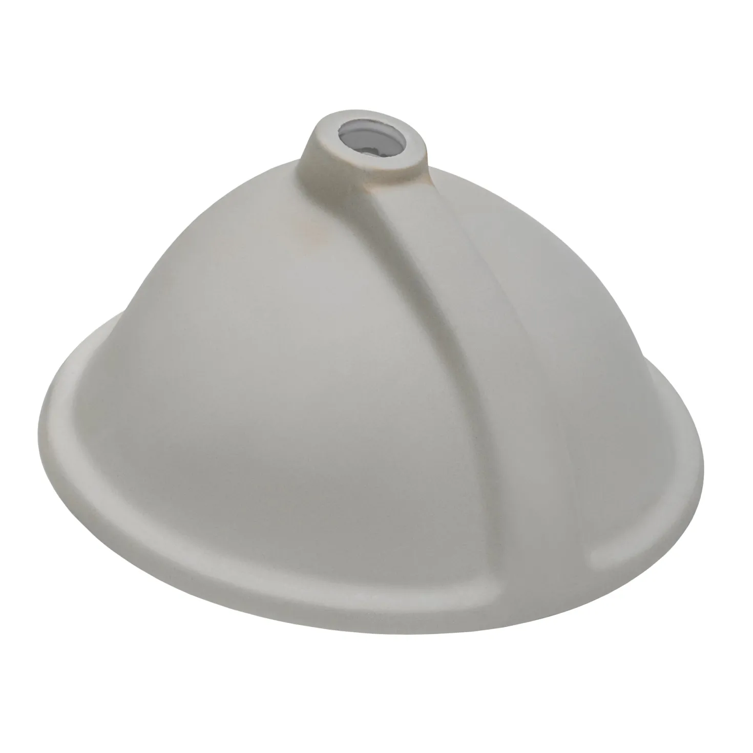 Ruvati 15" x 12" Oval Undermount Bathroom Sink in White