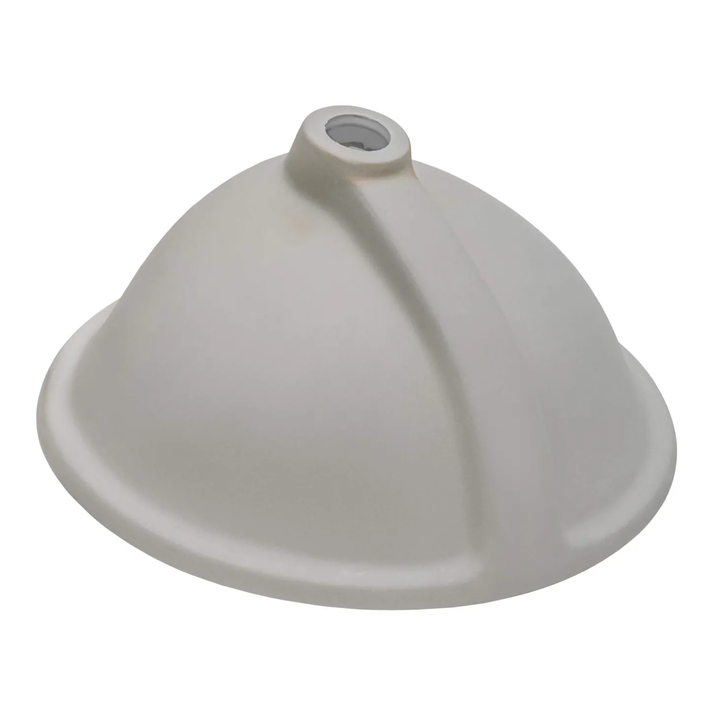 Ruvati 17" x 14" Oval Undermount Bathroom Sink in White