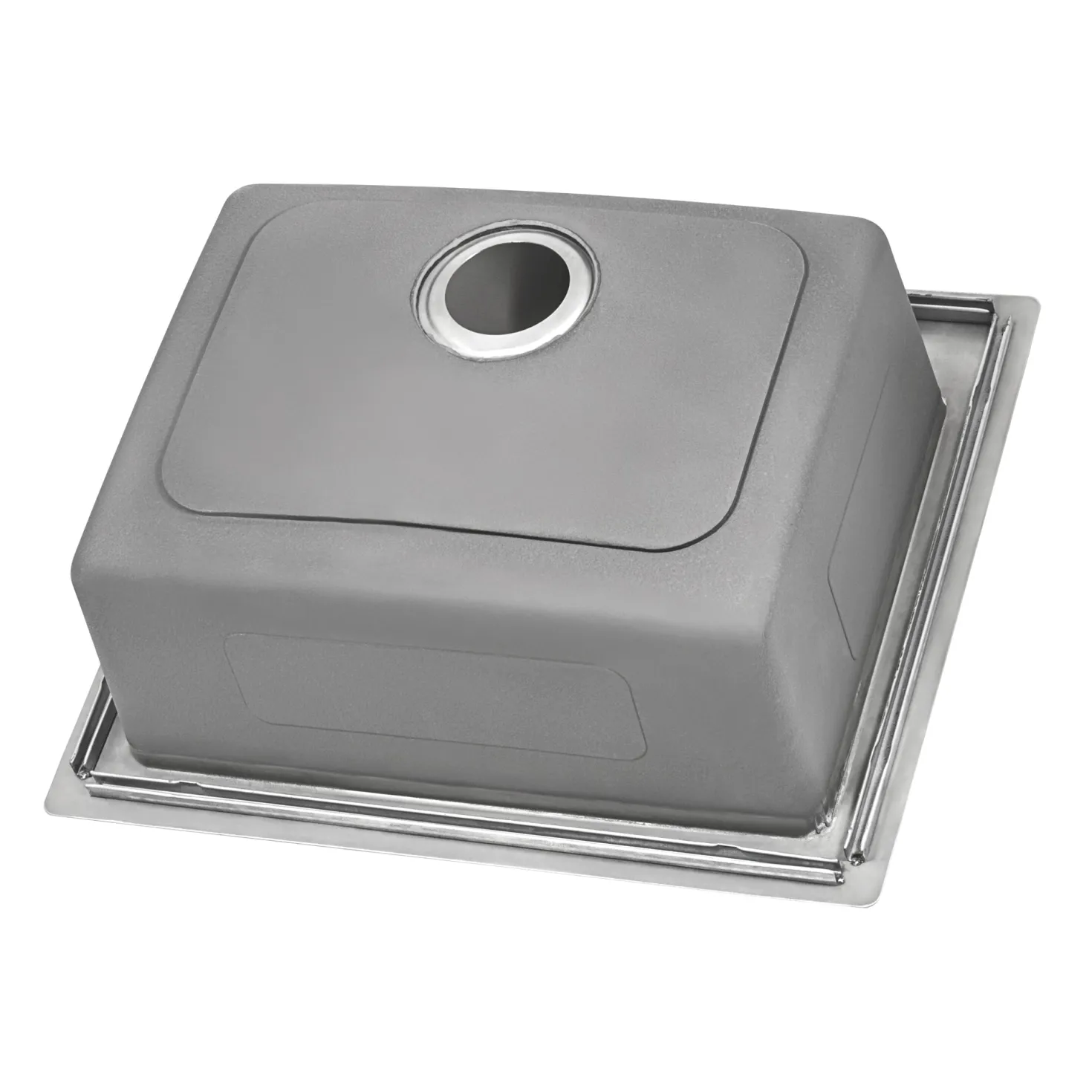 Ruvati 25" x 22" Topmount 16 Gauge Stainless Steel Kitchen Sink