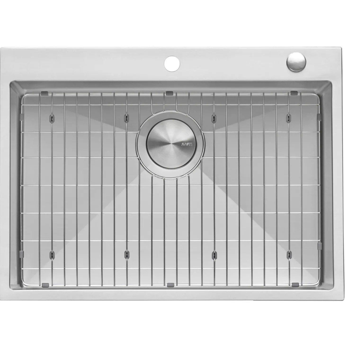 Ruvati 27" x 20" Topmount 16 Gauge Stainless Kitchen Sink