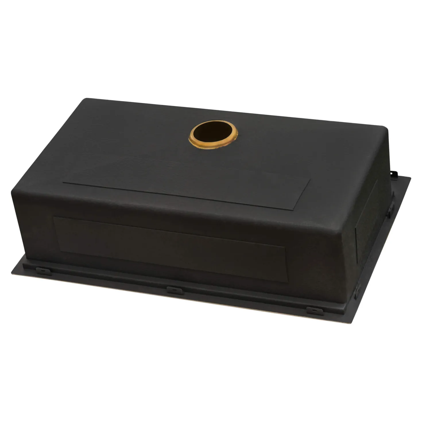 Ruvati 33" x 22" Topmount Workstation Matte Gold Stainless Kitchen Sink