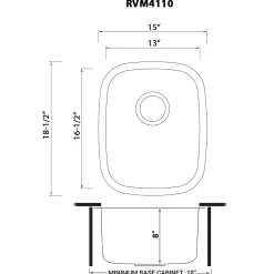 Ruvati 15 x 18