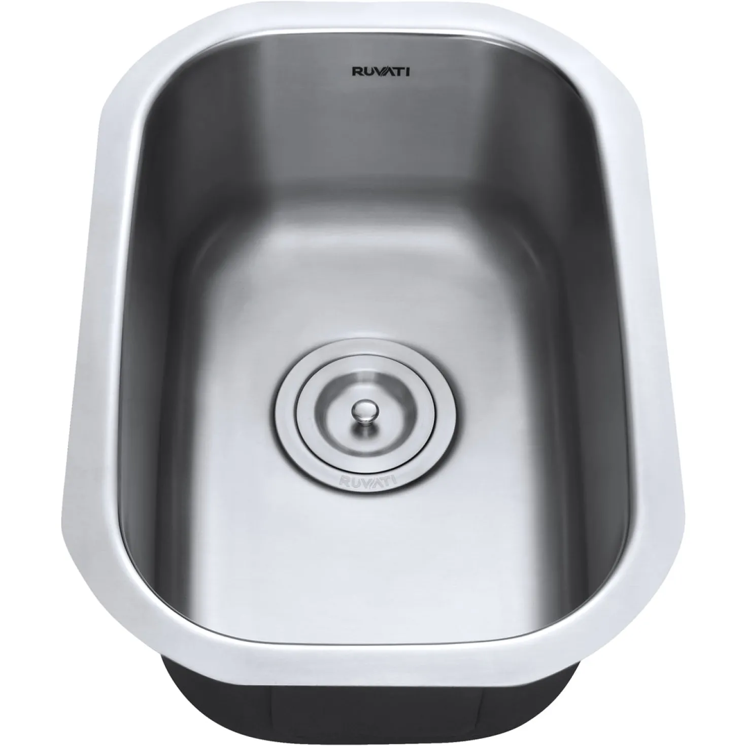 Ruvati 12 x 18" Undermount 16 Gauge Stainless Steel Bar Prep Sink