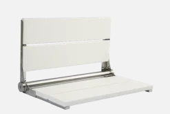 26" Shower Seat with Brushed Frame
