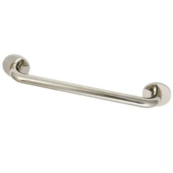 Silver Sage 18" Brass ADA Grab Bar in Polished Nickel