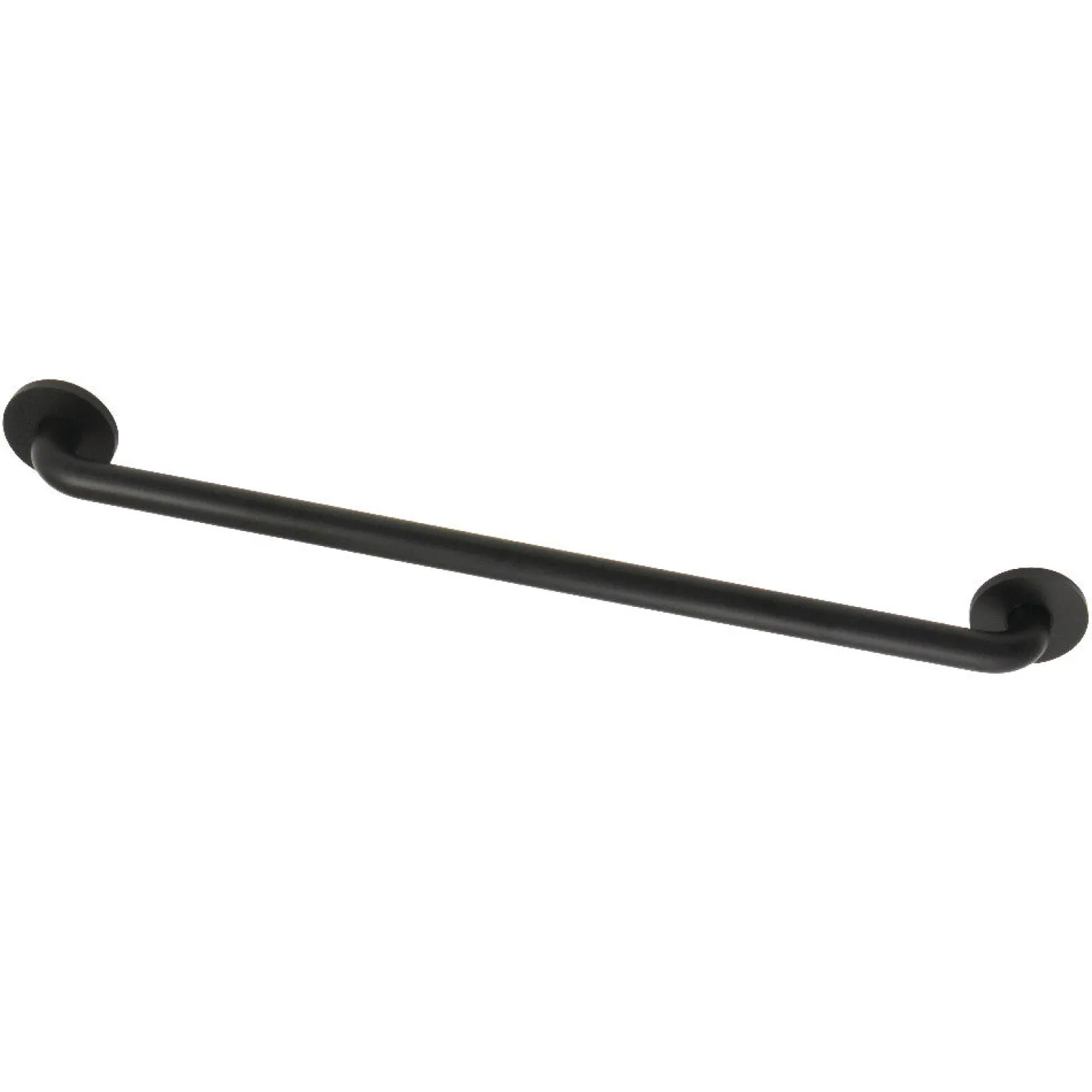 Silver Sage 30" Brass ADA Grab Bar in Matte Black