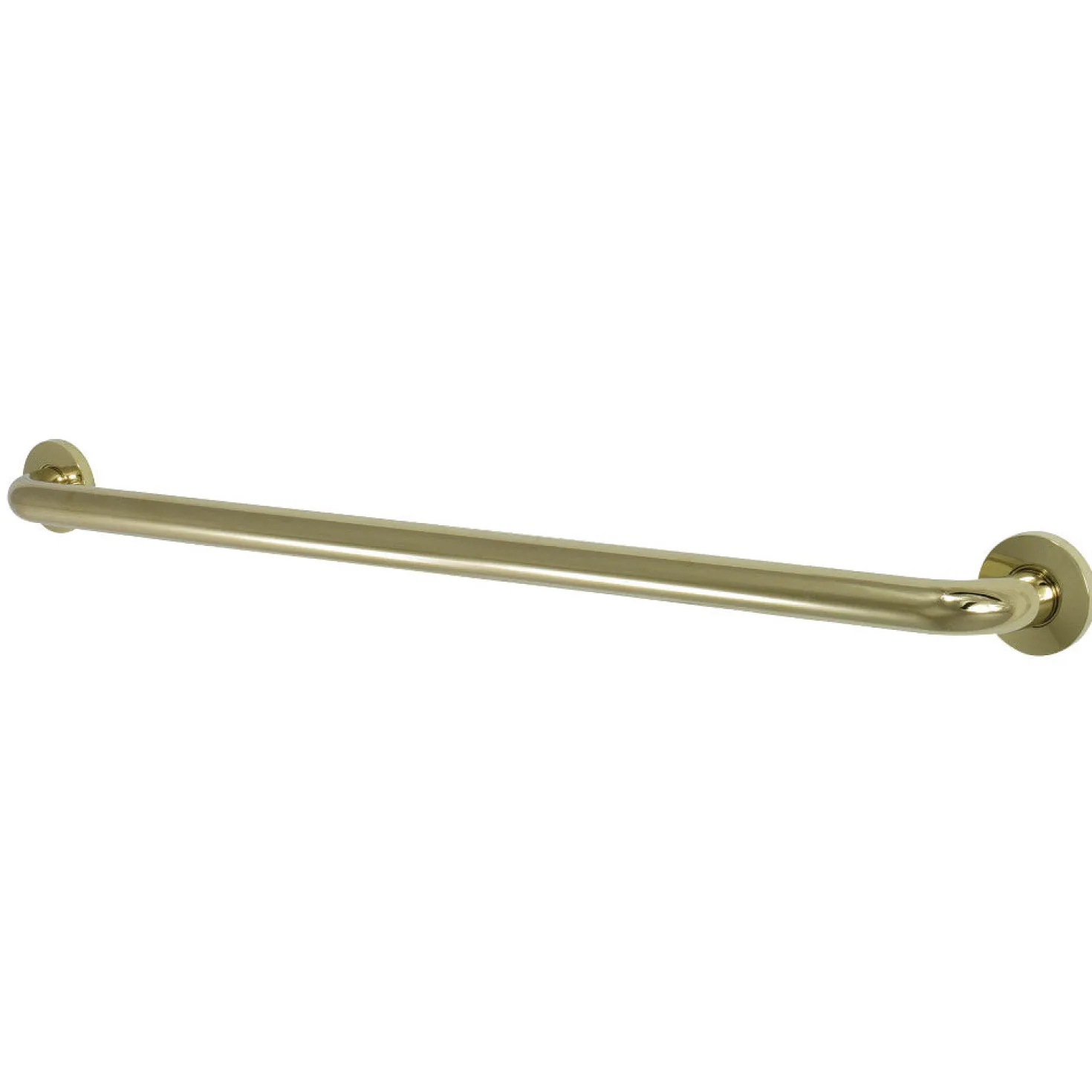Silver Sage 24" Brass ADA Grab Bar in Polished Brass