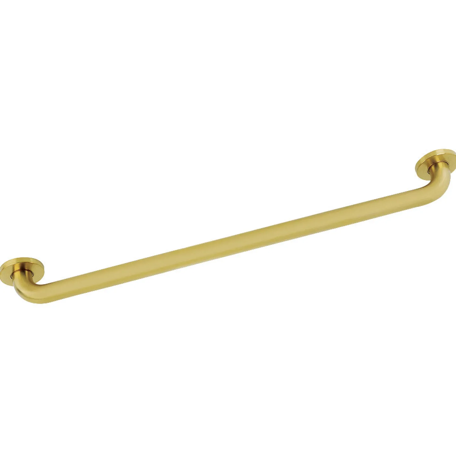 Silver Sage 24" Brass ADA Grab Bar in Brushed Brass