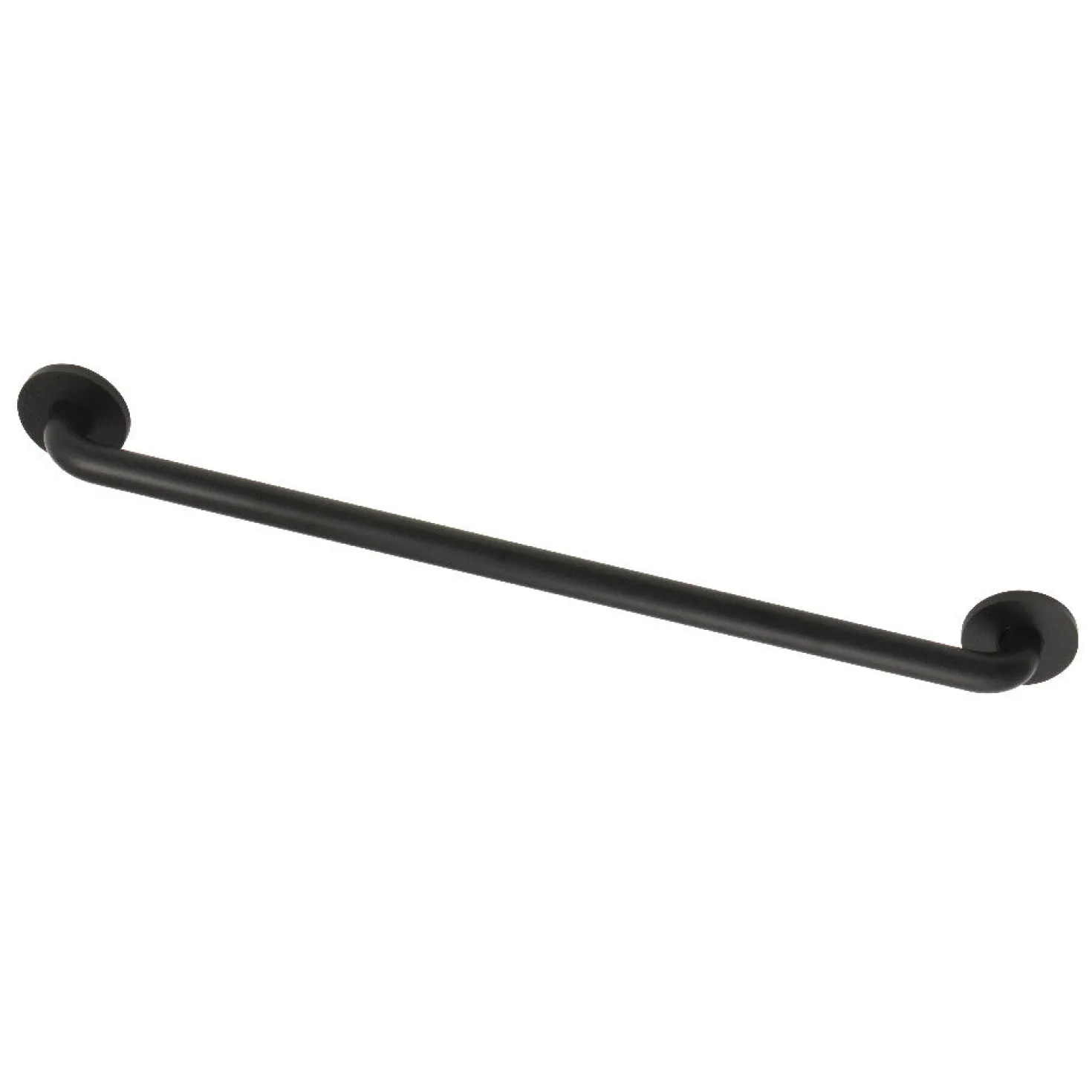 Silver Sage 36" Brass ADA Grab Bar in Matte Black