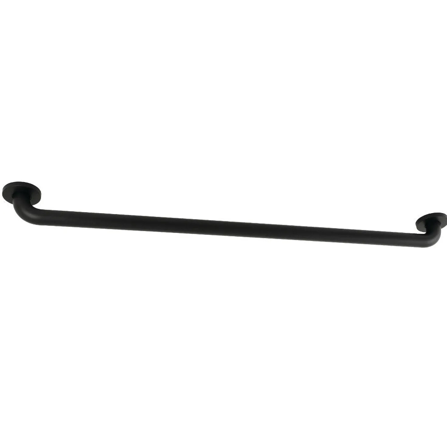 Silver Sage 36" Brass ADA Grab Bar in Matte Black