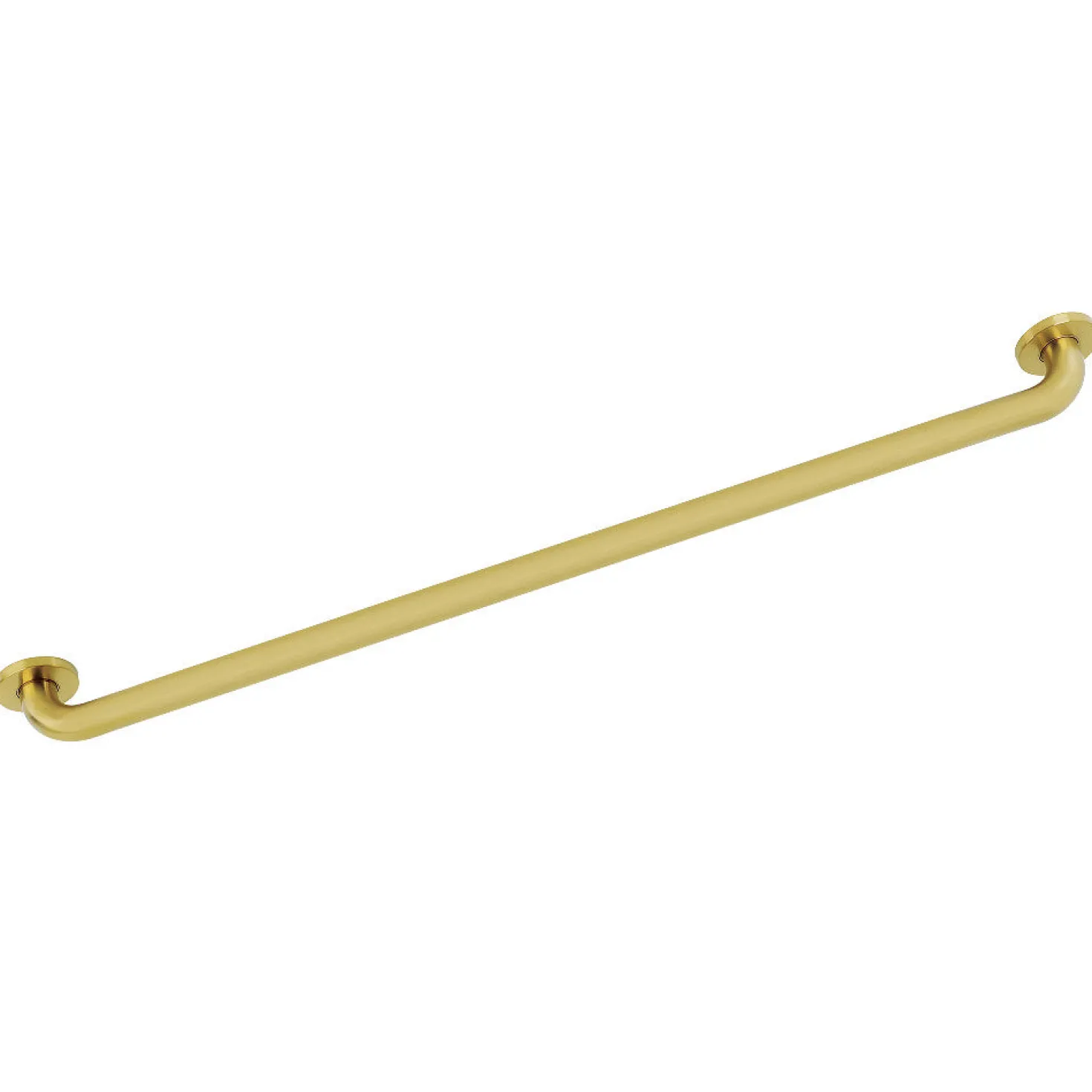 Silver Sage 36" Brass ADA Grab Bar in Brushed Brass