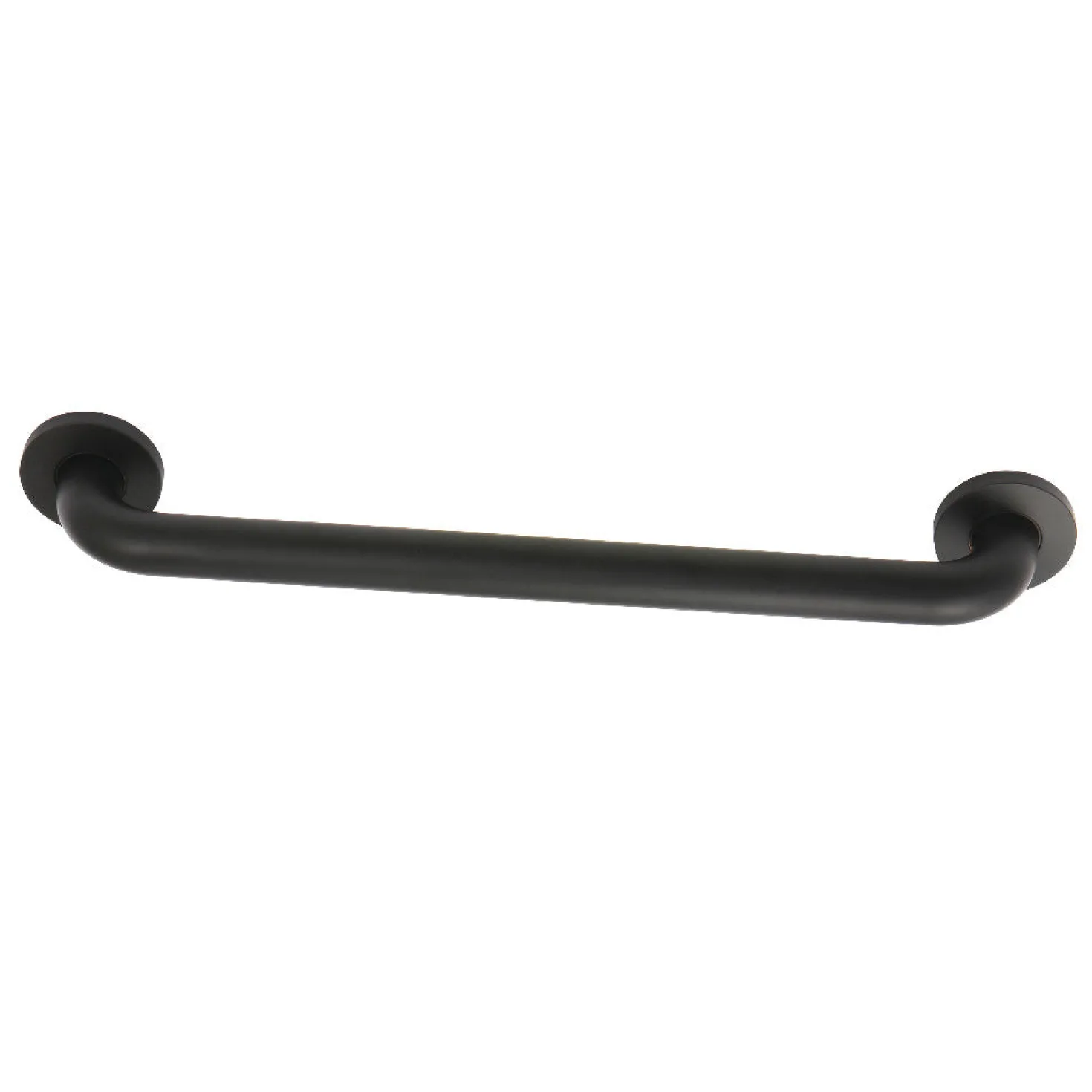 Silver Sage 18" Brass ADA Grab Bar in Matte Black