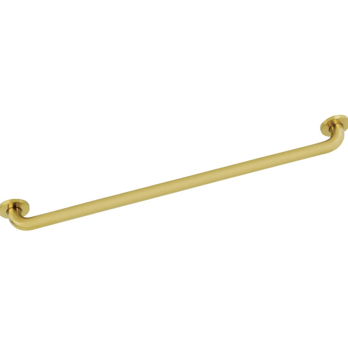 Silver Sage 30" Brass ADA Grab Bar in Brushed Brass