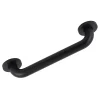 Silver Sage 12" Brass ADA Grab Bar in Matte Black