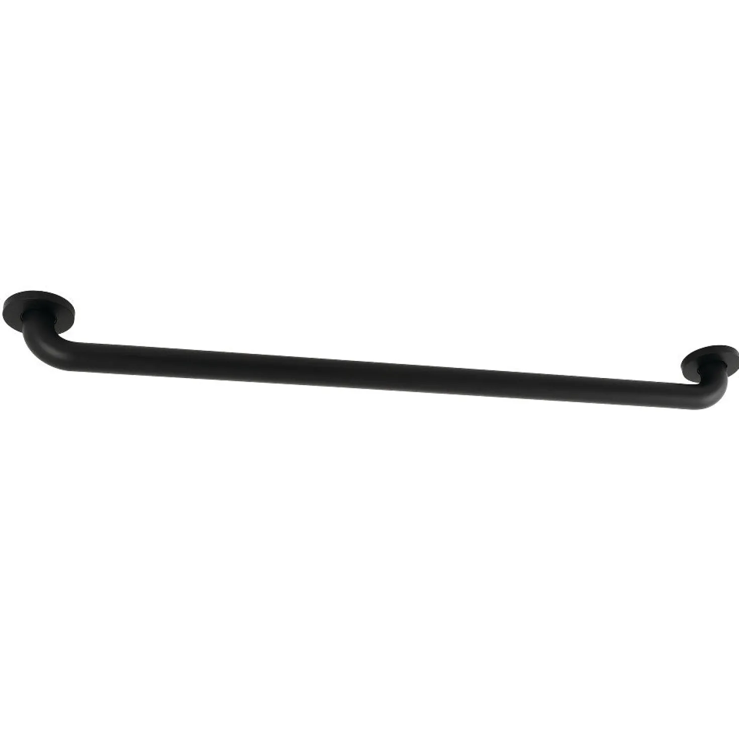 Silver Sage 32" Brass ADA Grab Bar in Matte Black