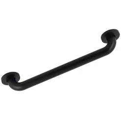 Silver Sage 16" Brass ADA Grab Bar in Matte Black