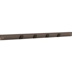 Slim Angle Under Cabinet Outlet Power Strip | Bronze Finish