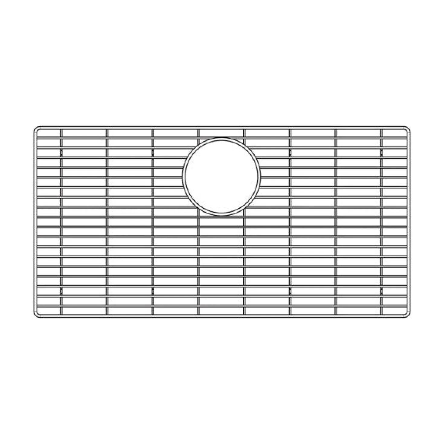 Stainless Steel Bottom Grid for BLANCO Ikon 33" Sinks