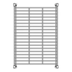 Stainless Steel Floating Grid for BLANCO Precis 60/40, 50/50, CASCADE, 21", 24" & 27" Sinks