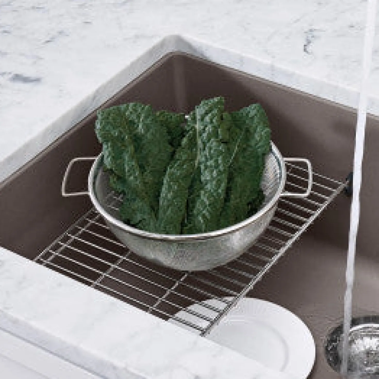 Stainless Steel Floating Grid for BLANCO Precis 60/40, 50/50, CASCADE, 21", 24" & 27" Sinks