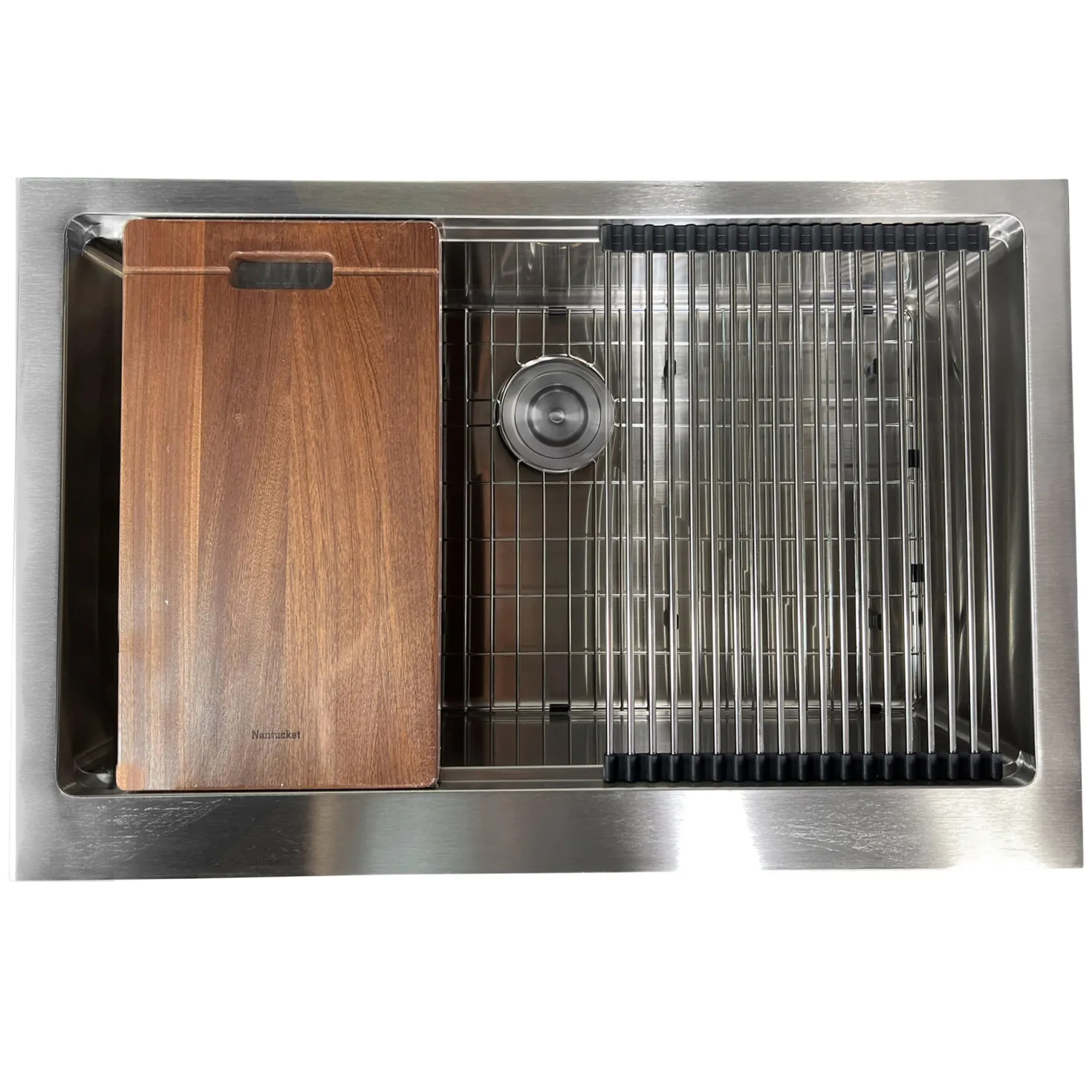 33" Stainless Steel Workstation Farmhouse Kitchen Sink