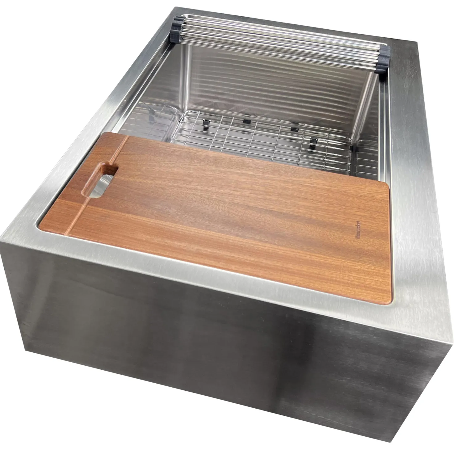 33" Stainless Steel Workstation Farmhouse Kitchen Sink