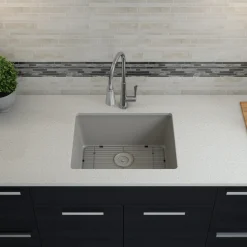 Standard Size Rectangle Quartz Composite Kitchen Sink
